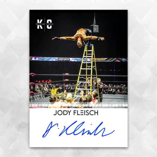 Jody Fleisch /25 Autographed Wrestling Trading Card KC-2