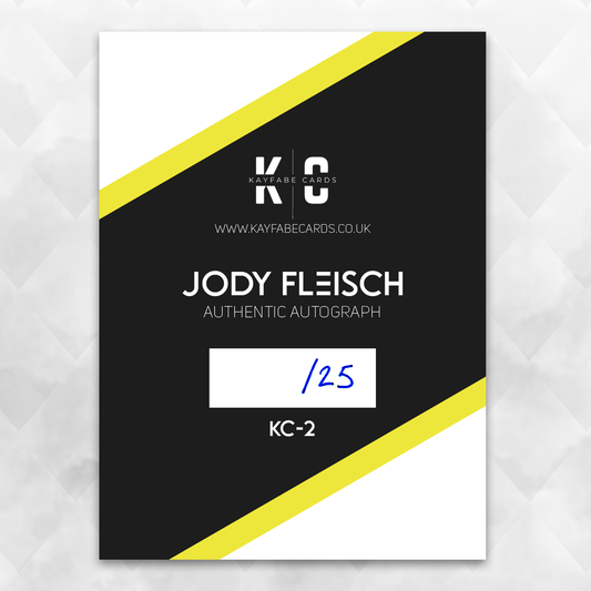 Jody Fleisch /25 Autographed Wrestling Trading Card KC-2